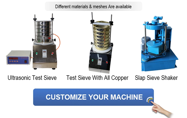 Dyjx Test Vibrating Screen Model 200 50dB/Lab Screening Laboratorium 1-8 Lapisan