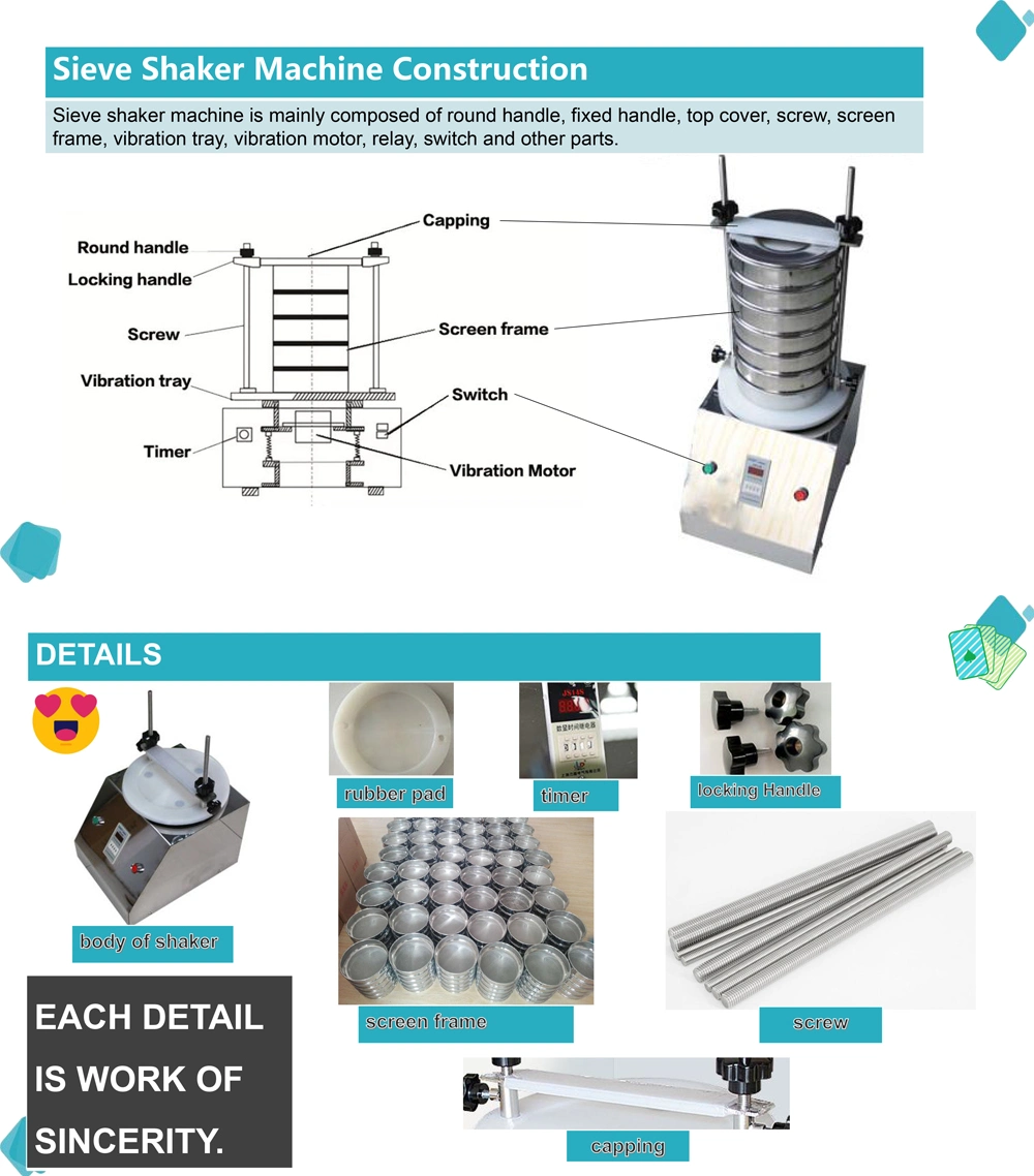 Industrial Electrical Mechanical Lab Sieve Shaker Price