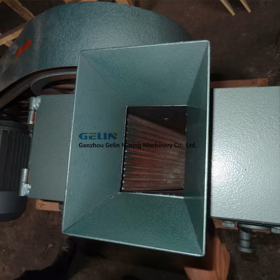 Piccolo frantoio a mascelle da laboratorio di alta qualità per test minerari